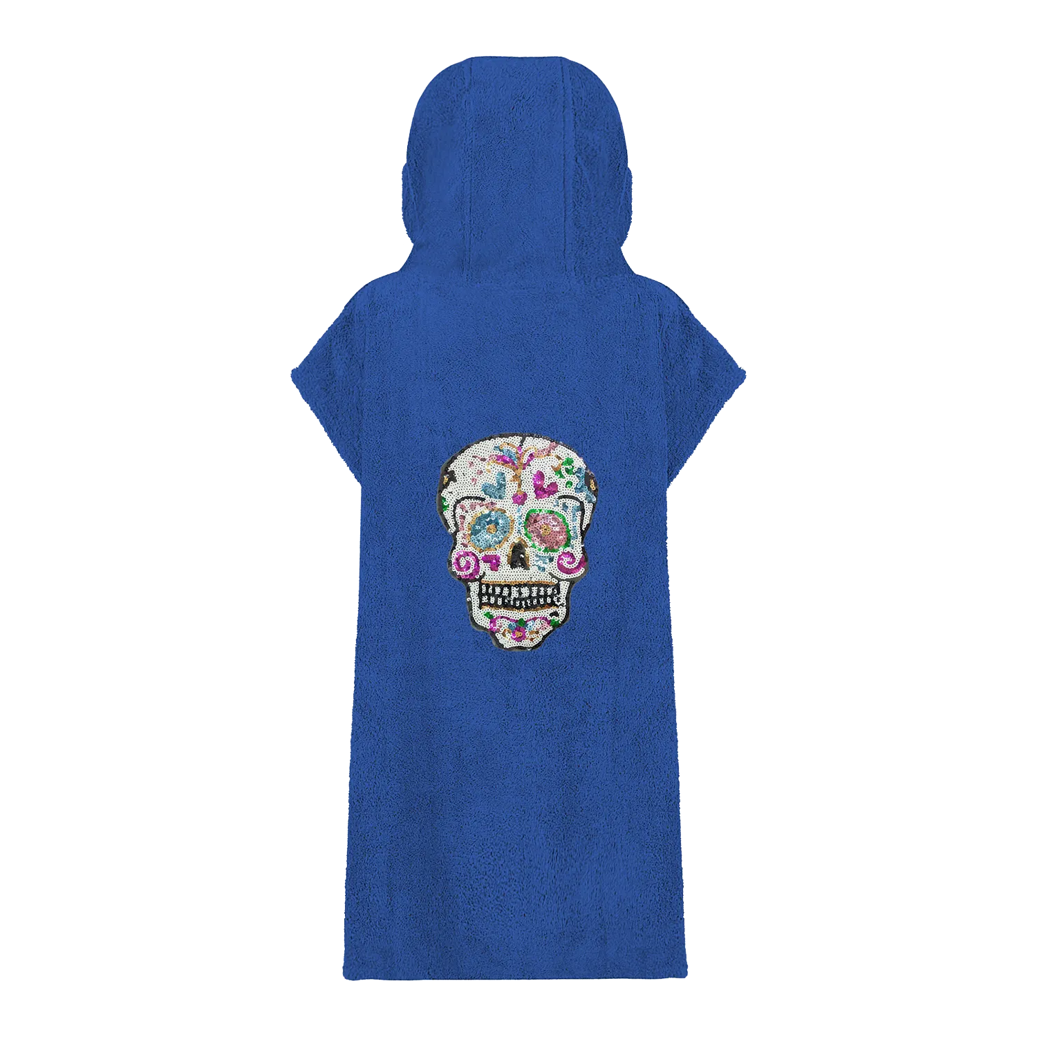 Sequin Candy Skull Beach Robe