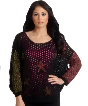 Star Crochet Poncho