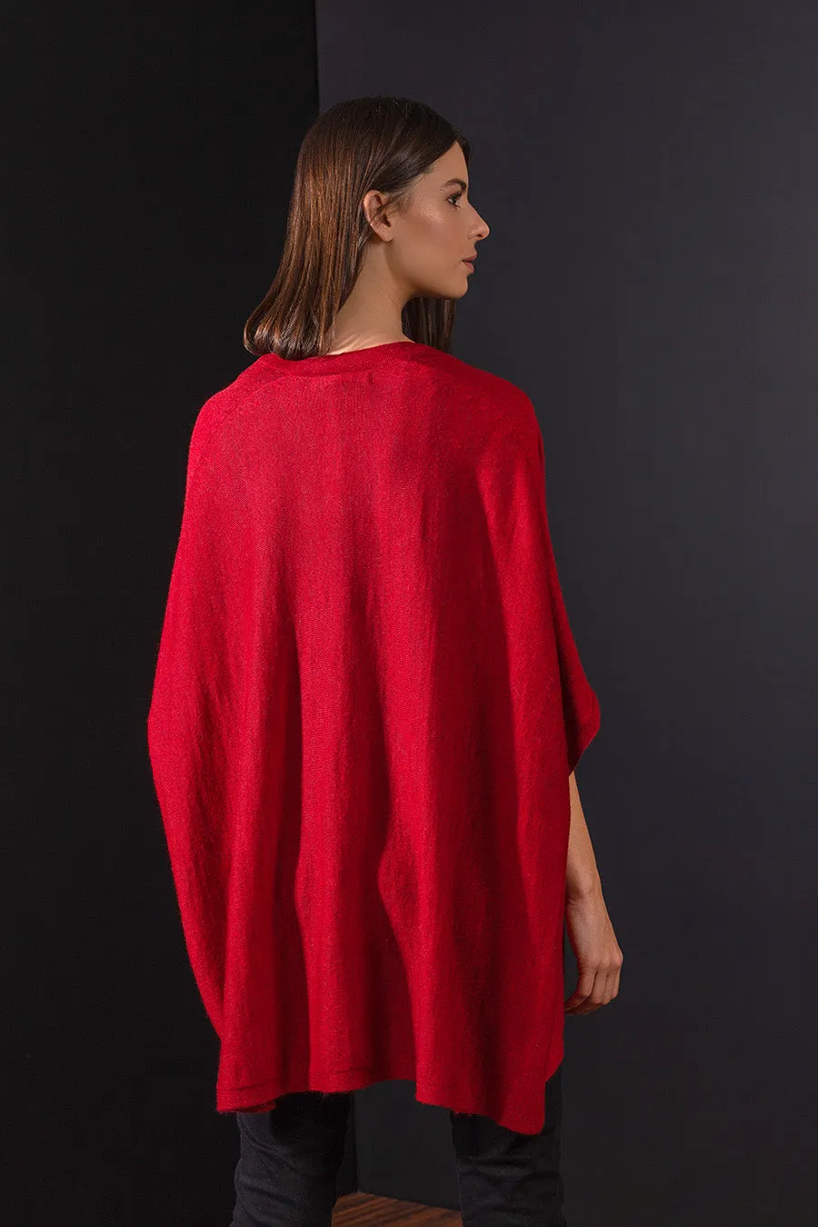 Tandem Cape Royal Alpaca Color Rosso