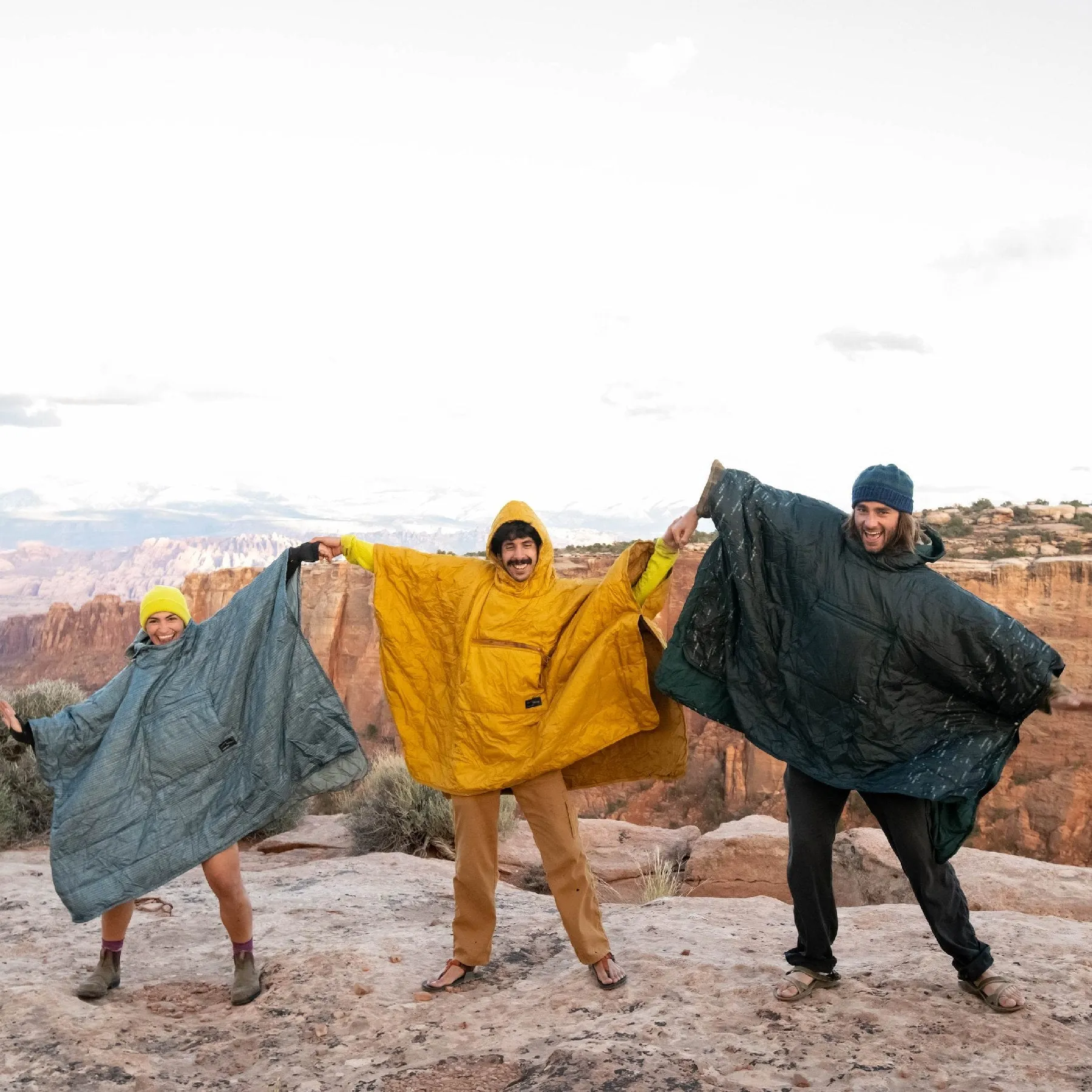 Thermarest Honcho Poncho Blue Woven