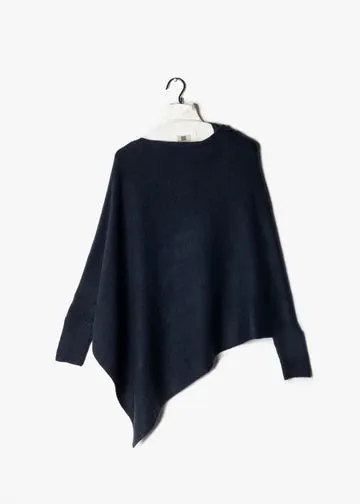 Triangle Poncho with Sleeves