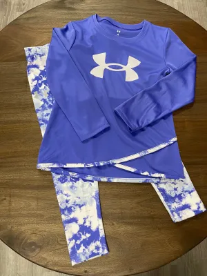 UA ICE DYE CROSS OVER TUNIC LEGGING SET