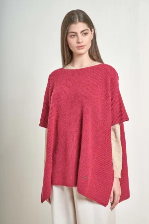 Umpala Poncho Baby Alpaca Color Marylin