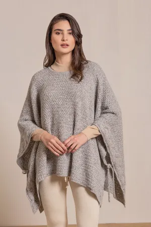 Valdivieso Poncho Baby Alpaca Color Londra