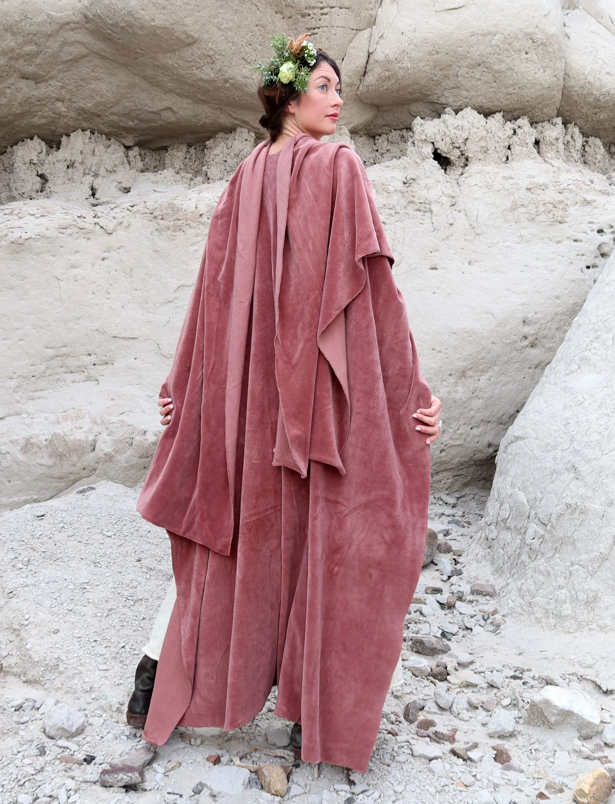 VELOUR 3 Yard Poncho Shawl