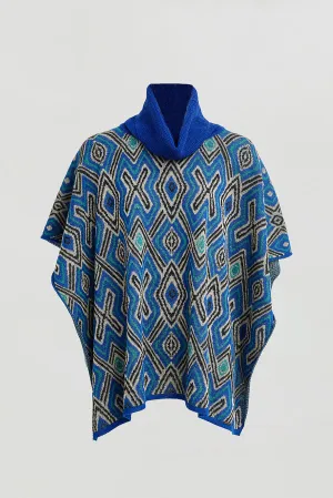 Wakosky Poncho Baby Alpaca Color Atitlan