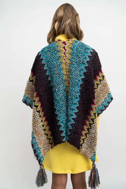 Women's Shawl Wrap Poncho