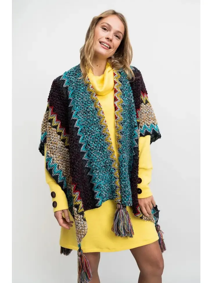 Women's Shawl Wrap Poncho