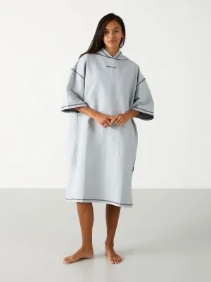 Women's Travel Poncho Towel | Slate