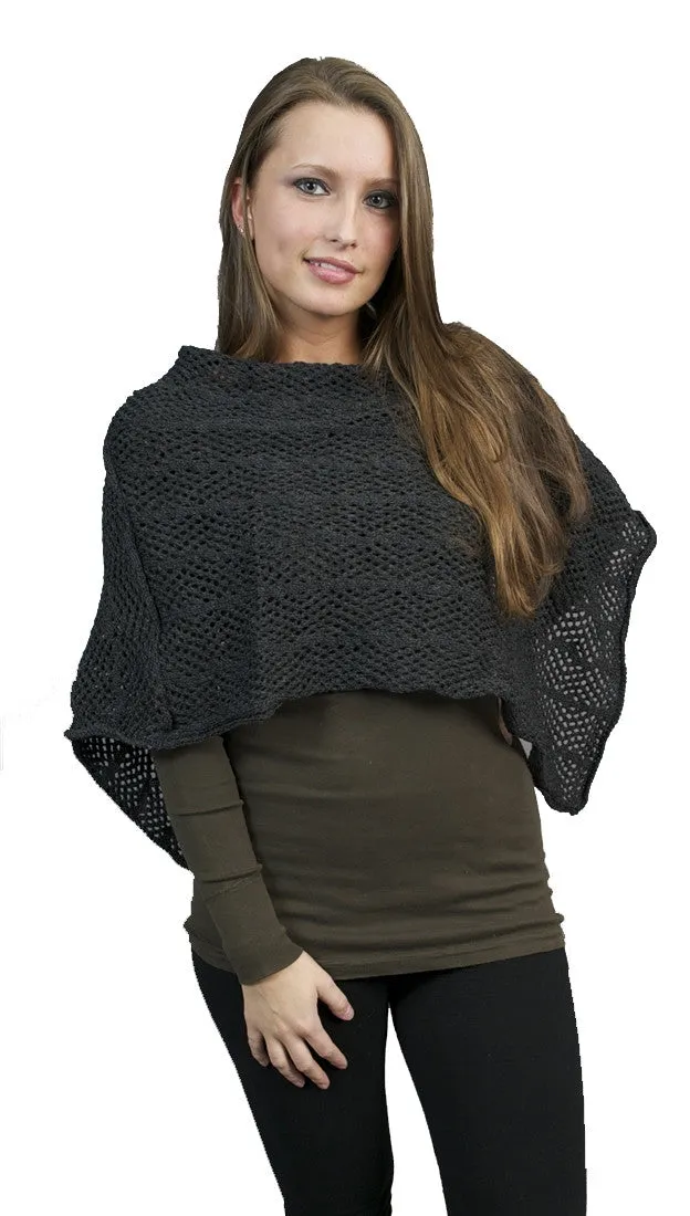 Zendo Sweater Knit Pullover Poncho