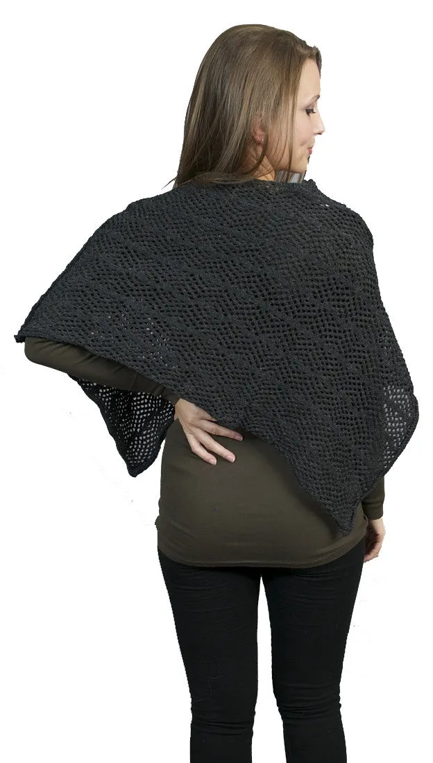 Zendo Sweater Knit Pullover Poncho