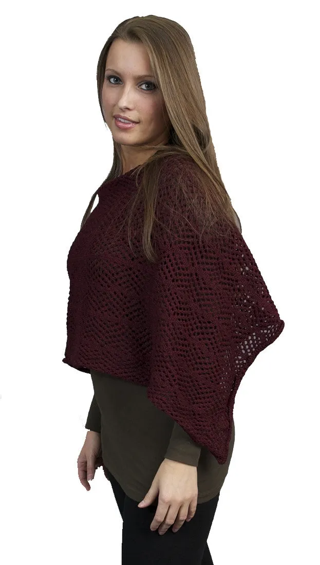 Zendo Sweater Knit Pullover Poncho